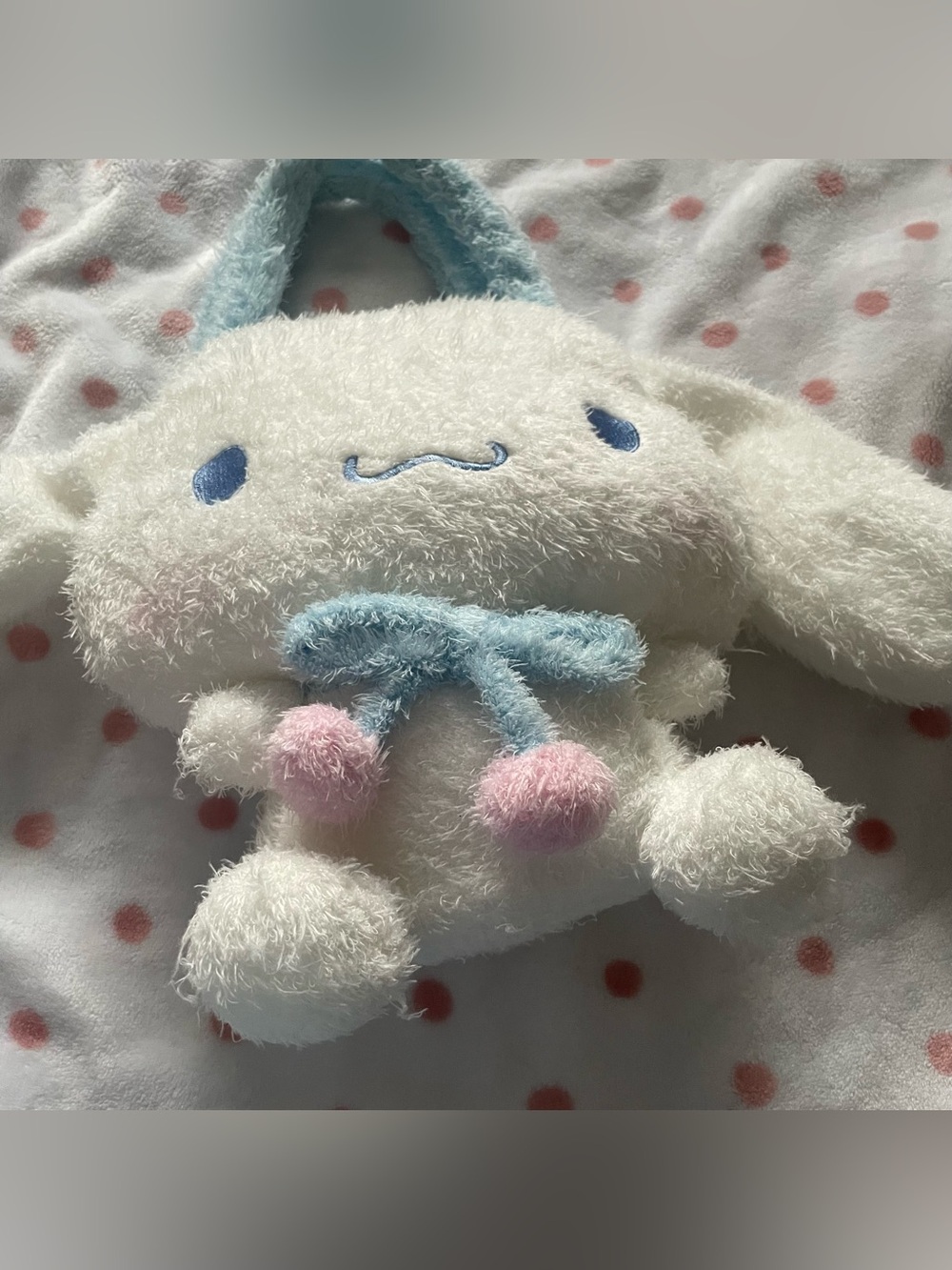 cinnamoroll vintage plush purse🩷super rare! - Picture 4 of 6